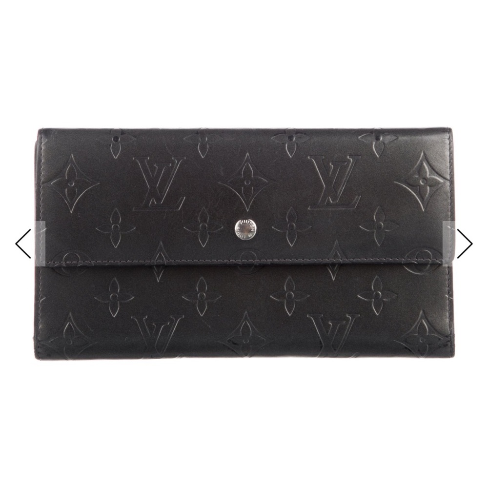 Louis Vuitton Black Monogram Wallet